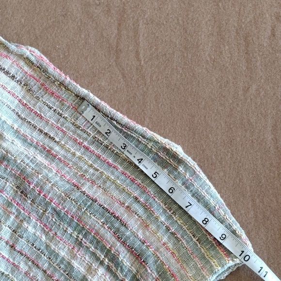 Yasuko Kurisaka Anthropologie Woven Cotton 2 Pocket Sleeveless Top - Picture 11 of 16